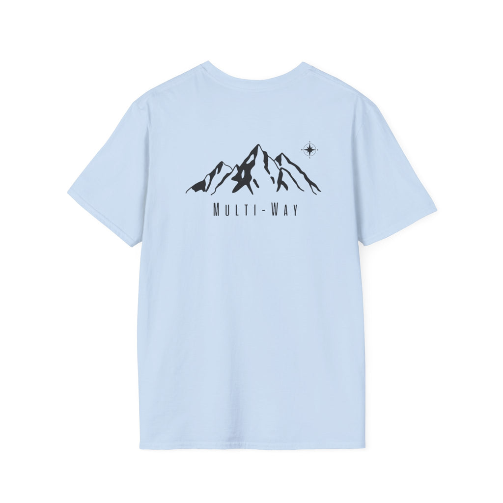 Mountain Graphic T‑Shirt — Minimalist 'Multi‑Way' Outdoor Tee