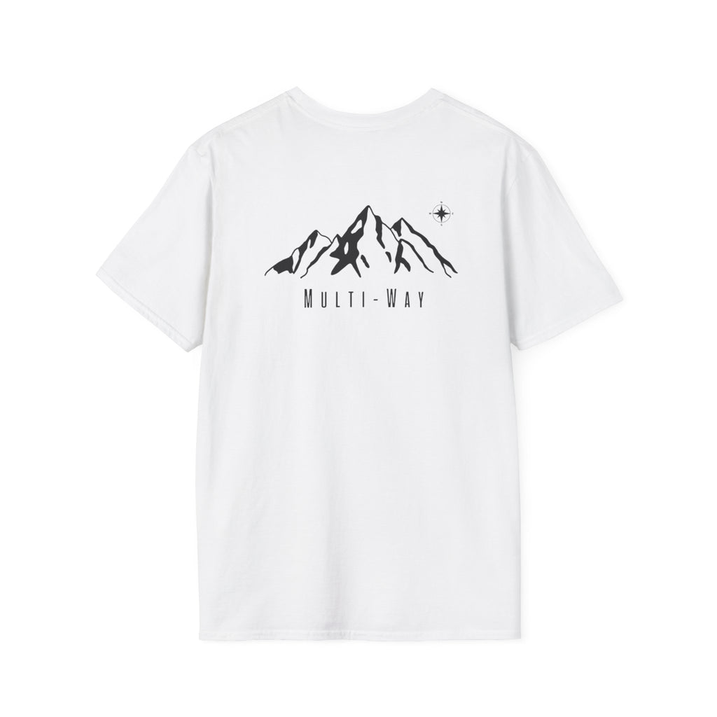 Mountain Graphic T‑Shirt — Minimalist 'Multi‑Way' Outdoor Tee