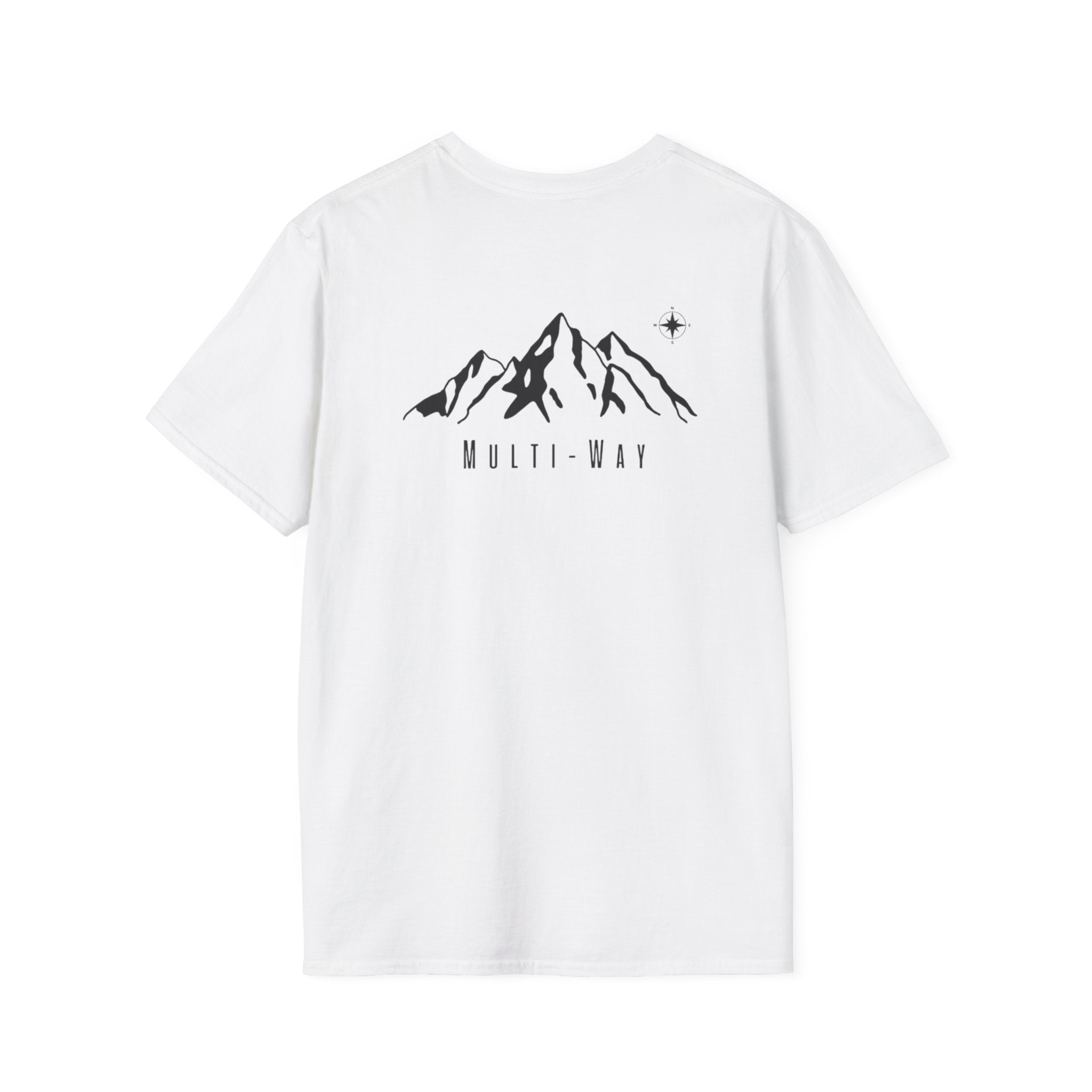 Mountain Graphic T‑Shirt — Minimalist 'Multi‑Way' Outdoor Tee